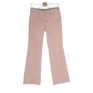 G1 Goods Burnt Rose Pink Chino Pants Size 4 Bootcut Leg Stretch Khakis Low Rise
